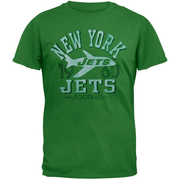 New York Jets - Logo Fadeaway Premium T-Shirt