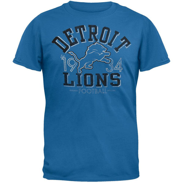 Detroit Lions - Logo Fadeaway Premium T-Shirt