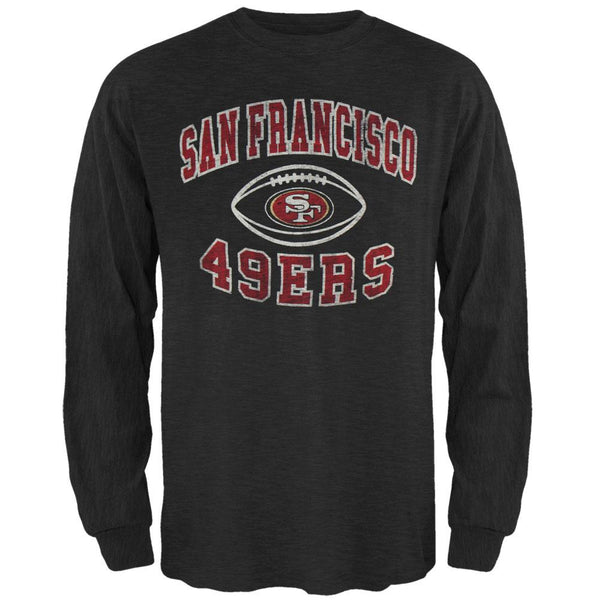 San Francisco 49ers - Logo Scrum Premium Long Sleeve T-Shirt