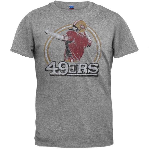 San Francisco 49ers - Vintage Quarterback Soft T-Shirt