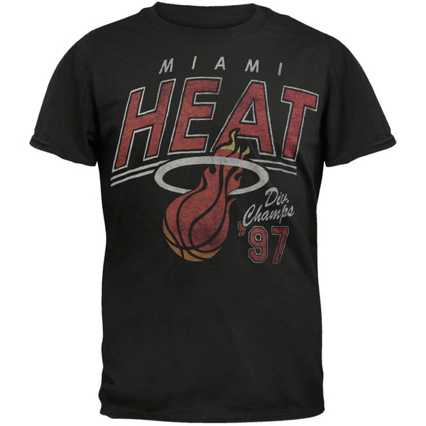 Miami Heat - Hoop Logo Division Champs Soft T-Shirt