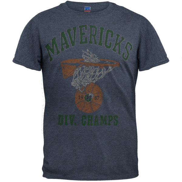 Dallas Mavericks - '87 Division Champs Soft T-Shirt