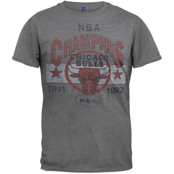 Chicago Bulls - 91-92 NBA Champions Soft T-Shirt