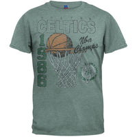 Boston Celtics - 86 Champs Net Logo Soft T-Shirt