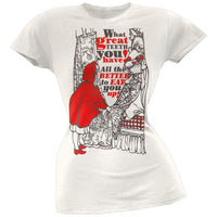 Little Red Riding Hood - Eat You Up Juniors T-Shirt