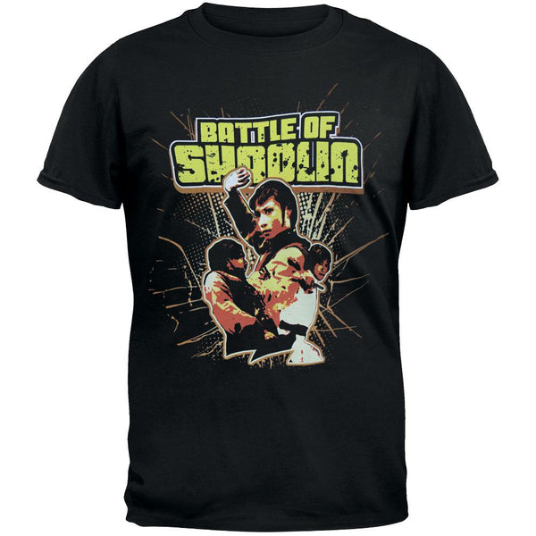 Battle Of Shaolin - Fight Collage Soft T-Shirt
