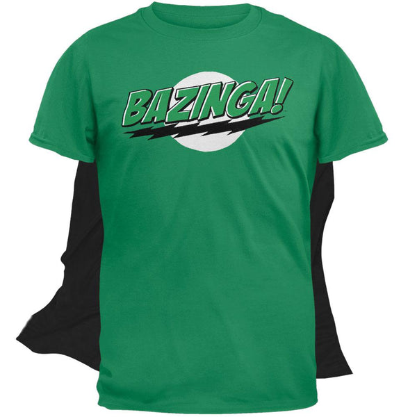 Big Bang Theory - Bazinga T-Shirt With Cape