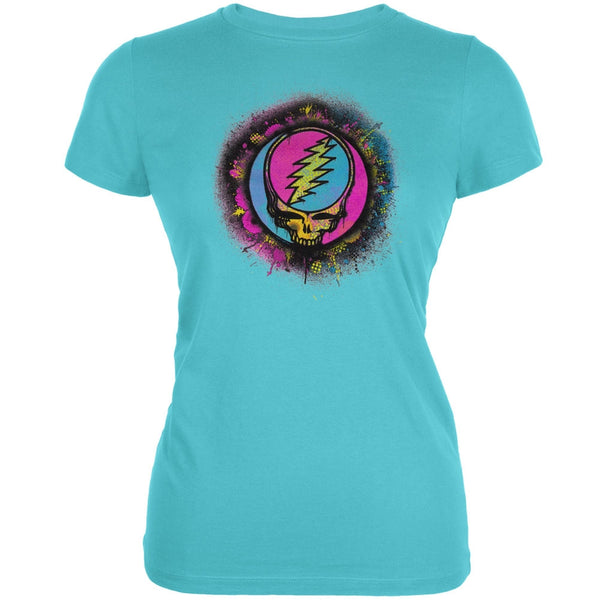 Grateful Dead - Splatter SYF Aqua Juniors T-Shirt