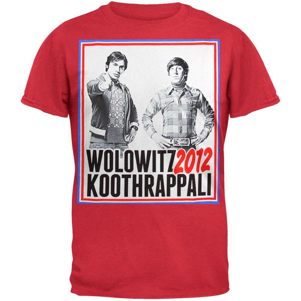 Big Bang Theory - Wolowitz Koothrappali 2012 Soft T-Shirt