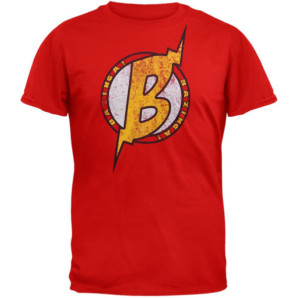 Big Bang Theory - Bazinga Superhero Logo T-Shirt