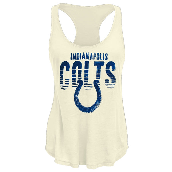 Indianapolis Colts - Touchdown Off-white Juniors Tank Top