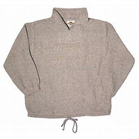 Recycled Fibers Zip Neck Pullover