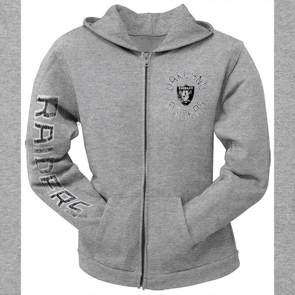 Oakland Raiders - Sunday Juniors Zip Hoodie