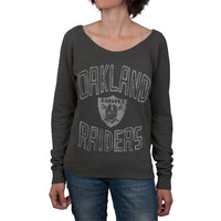 Oakland Raiders - Logo Off Shoulder Juniors Sweatshirt