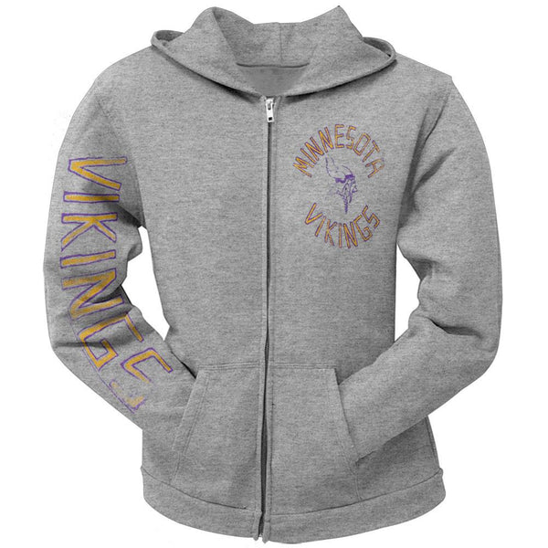 Minnesota Vikings - Sunday Juniors Zip Hoodie