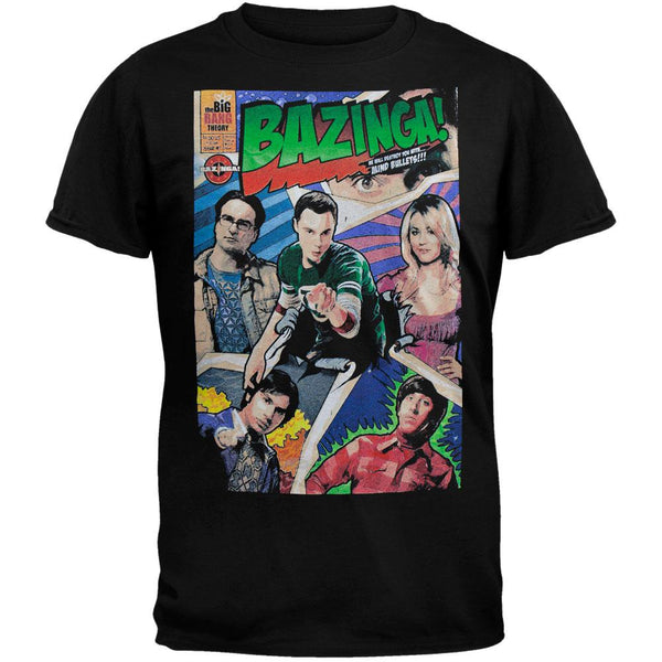 Big Bang Theory - Comic Book Cover T-Shirt