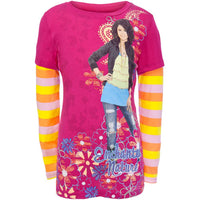 Wizards Of Waverly Place - Enchanted Girls Youth 2fer Long Sleeve T-Shirt