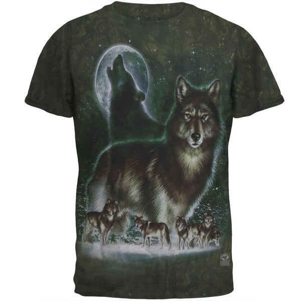 Wolf Moon Tie Dye T-Shirt