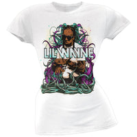 Lil Wayne - I Am Music White Juniors T-Shirt