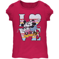 Minnie Mouse - Love My Mickey Juvy Girls T-Shirt
