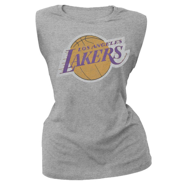 Los Angeles Lakers - Logo Grey Juniors T-Shirt