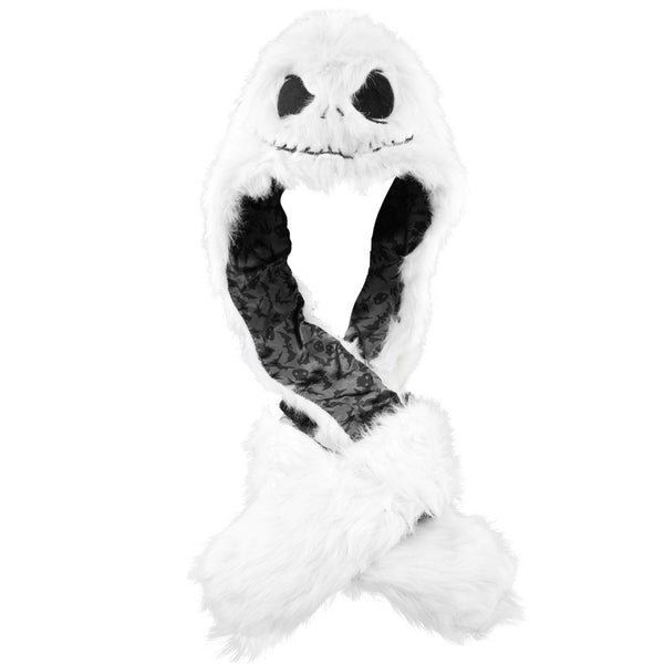 Nightmare Before Christmas - Jack Head Plush Hat Mittens