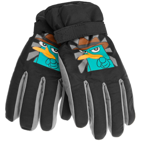 Phineas And Ferb - Agent P Youth Ski Gloves