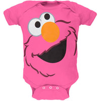 Sesame Street - Tilted Elmo Face Baby One Piece