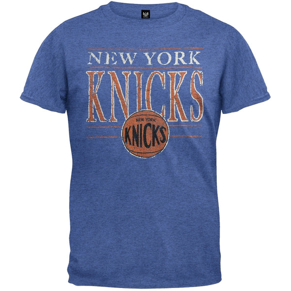 New York Knicks - Crackle Basketball Logo Soft T-Shirt