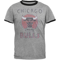 Chicago Bulls - Windy City Logo Soft Ringer T-Shirt