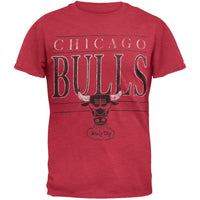 Chicago Bulls - Distressed Windy City Logo T-Shirt