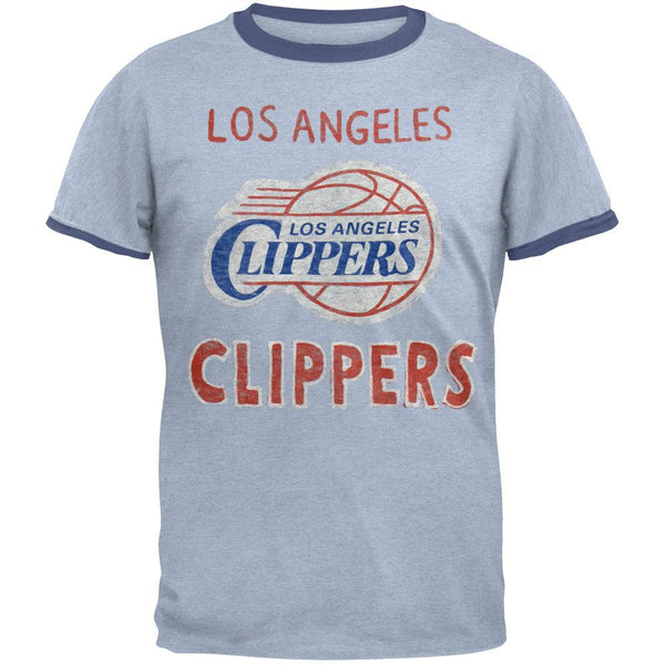 Los Angeles Clippers - Classic Logo Soft Ringer T-Shirt