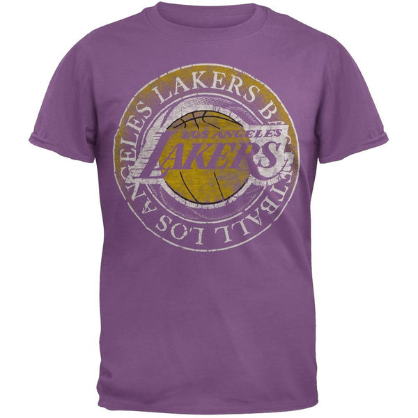Los Angeles Lakers - Basketball Logo Soft T-Shirt