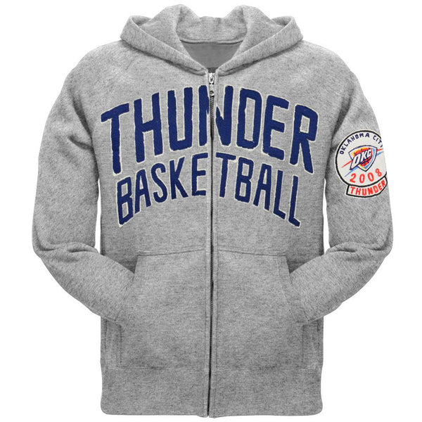 Oklahoma City Thunder - 2008 Vintage Logo Zip Hoodie