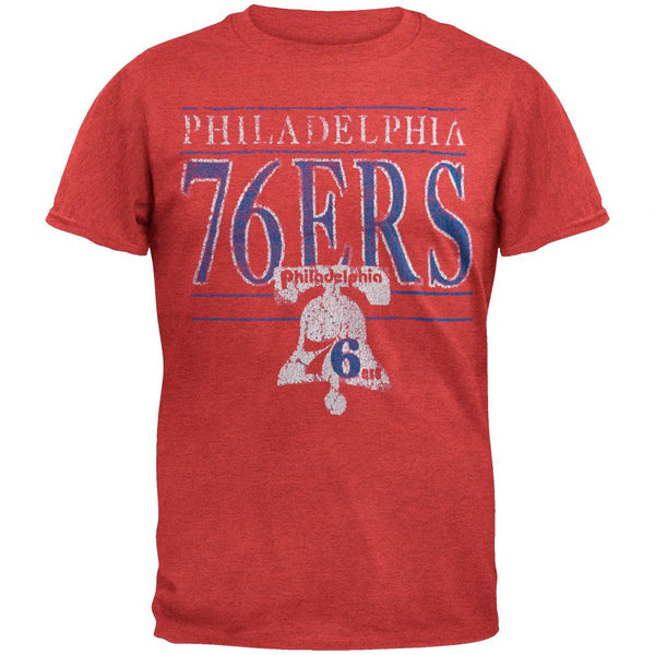 Philadelphia 76Ers - Crackle Classic Logo Soft T-Shirt