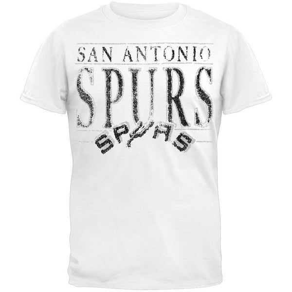 San Antonio Spurs - Crackle Classic Logo Soft T-Shirt