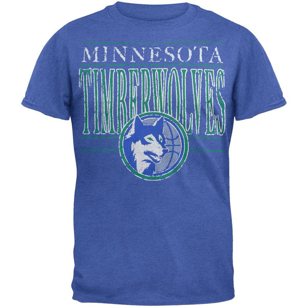 Minnesota Timberwolves - Crackle Classic Logo Soft T-Shirt