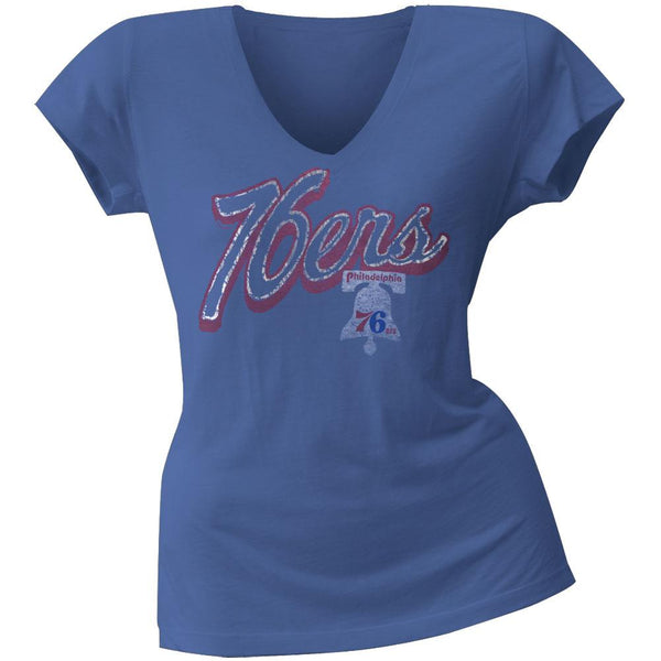 Philadelphia 76ers - Logo Juniors V-Neck T-Shirt