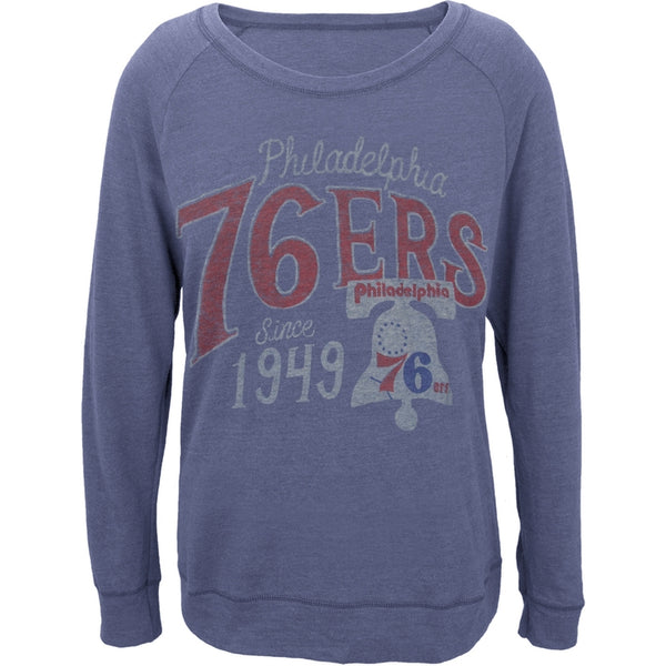 Philadelphia 76ers - 1949 Off-Shoulder Juniors Long Sleeve T-Shirt