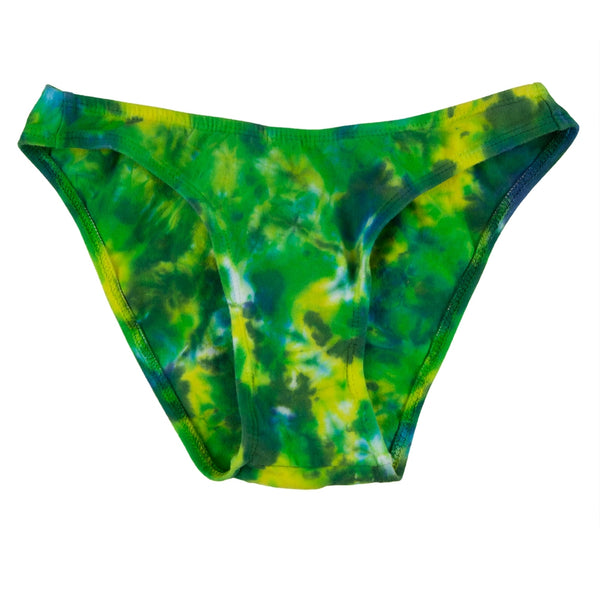 Turquoise Crinkle Bathing Suit Bottom