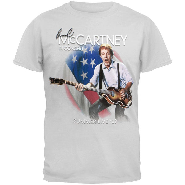 Paul McCartney - Flag Silhouette 2009 Tour Soft T-Shirt
