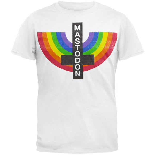 Mastodon - Rainbow Cross Soft T-Shirt