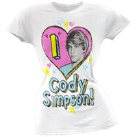 Cody Simpson - I Heart Sketch Juniors T-Shirt