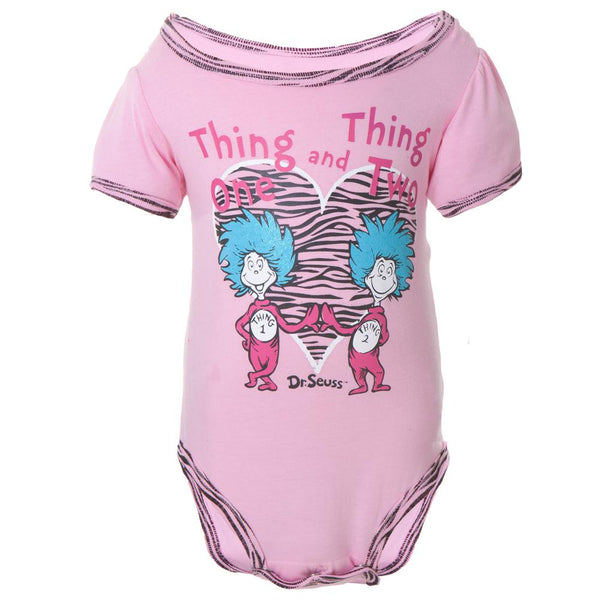 Dr. Seuss - Thing One And Thing Two Baby One Piece