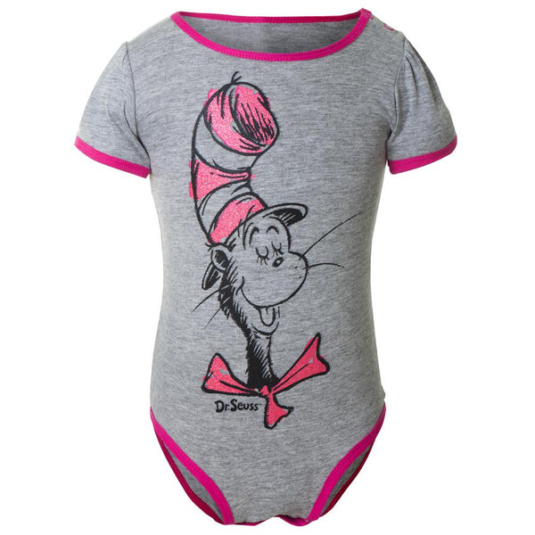 Dr. Seuss - Glitter Cat In The Hat Baby One Piece
