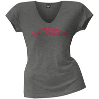 Arizona Cardinals - Scrum Logo Juniors Premium V-Neck T-Shirt