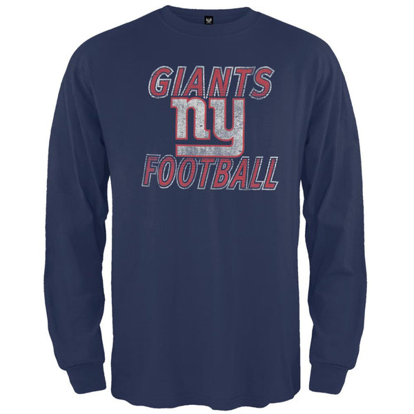 New York Giants - Flanker Logo Premium Long Sleeve T-Shirt