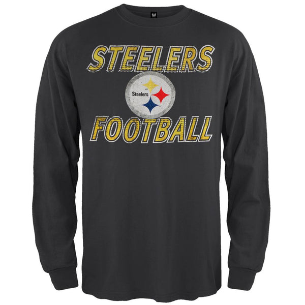 Pittsburgh Steelers - Flanker Logo Premium Long Sleeve T-Shirt