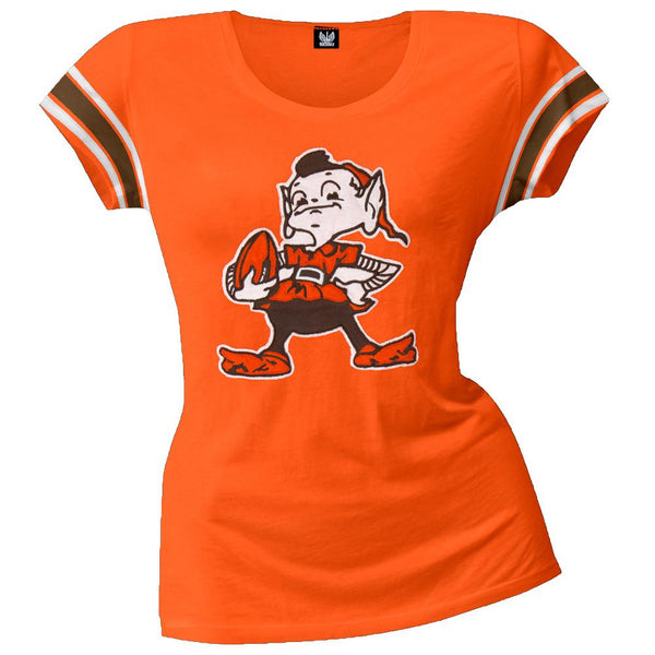 Cleveland Browns - Off-Campus Juniors Premium Scoop T-Shirt