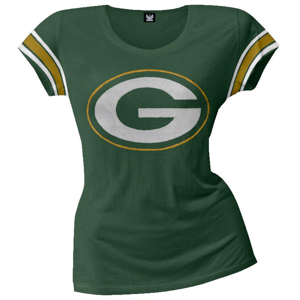 Green Bay Packers - Off Campus Juniors Premium Scoop T-Shirt